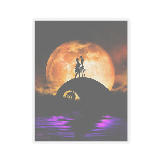 Jack and Sally Vinyl Sticker