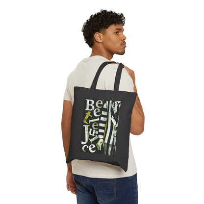 Beetlejuice Tote Bag – 100% Cotton Canvas, Durable and Stylish