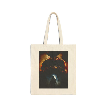Freddy & Jason Horror Movie Icon Tote Bag