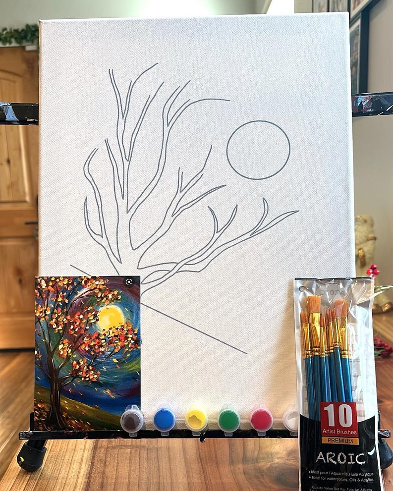 Autumn Leaves Paint Kit