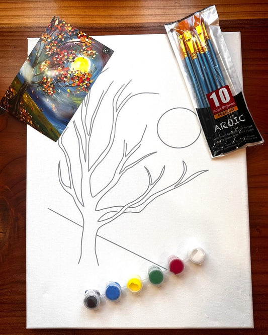 Autumn Leaves Paint Kit